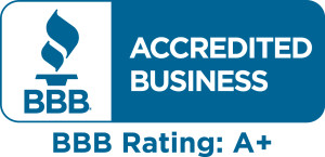Better Business Bureau Accredited A+ Rating